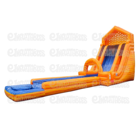 25'H Mega Splash with Pool by eInflatables