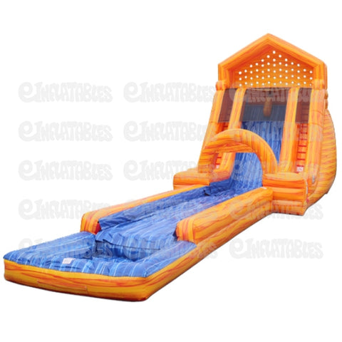25'H Mega Splash with Pool by eInflatables