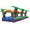 Image of 10'H Towering Palms 3 Lane Run N Splash by eInflatables