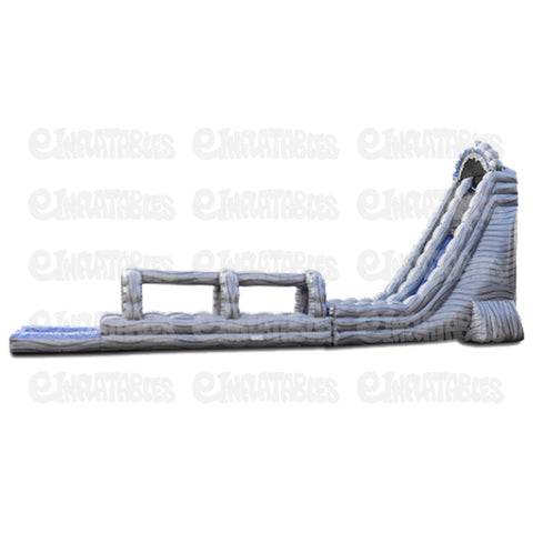 27'H Roaring River Single Lane Run N Splash Combo by eInflatables