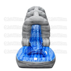 8'H Roaring River Single Lane Run n Splash by eInflatables