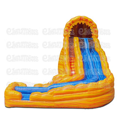 22'H Fire Rapids with Landing by eInflatables