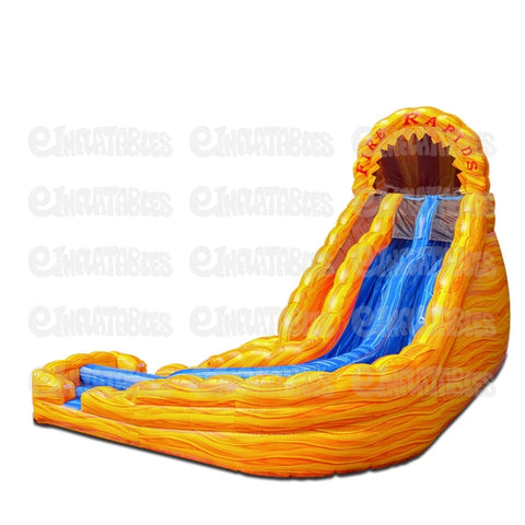 22'H Fire Rapids with Landing by eInflatables
