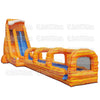 Image of 22'H Fire Wave Dual Lane Run N Slide Combo by eInflatables