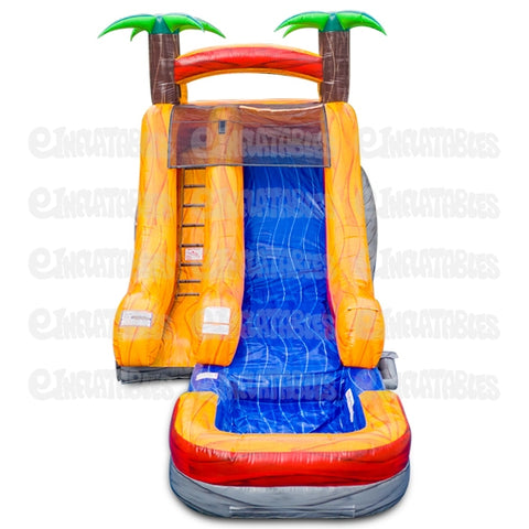 18'H Sunset Splash with Pool by eInflatables