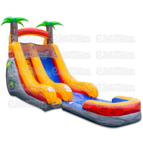 18'H Sunset Splash with Pool by eInflatables