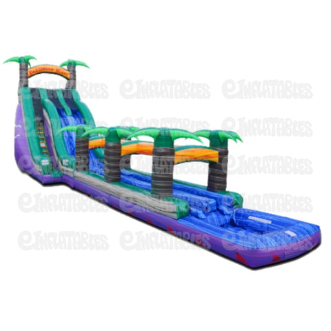 24'H Caribbean Blast Run N Splash Combo by eInflatables