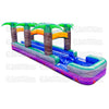 Image of 9'H Caribbean Blast 2 Lane Run n Splash by eInflatables