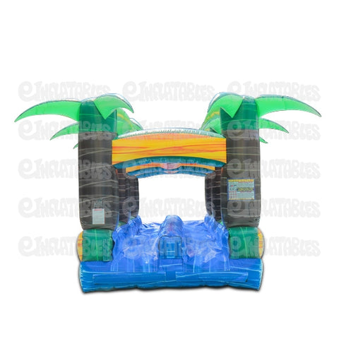 9'H Bahama Blast 2 Lane Run n Splash by eInflatables