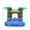 Image of 9'H Bahama Blast 2 Lane Run n Splash by eInflatables