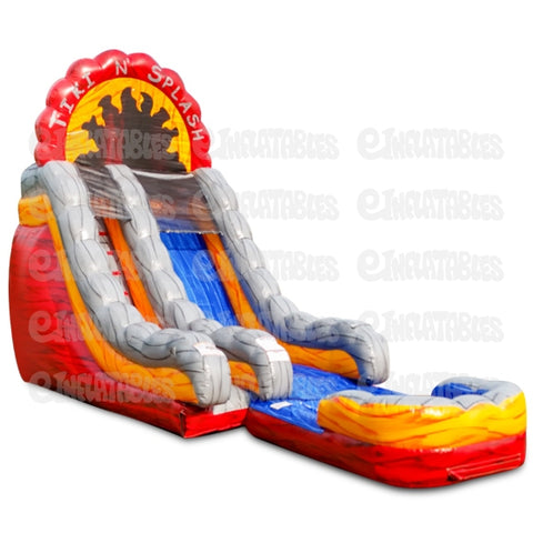 18'H Tiki N Splash with Pool by eInflatables