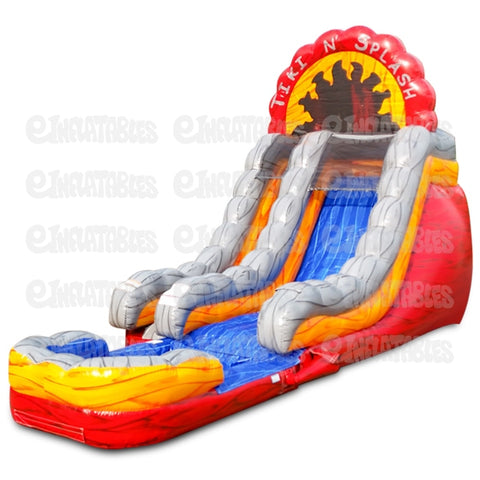 18'H Tiki N Splash with Pool by eInflatables