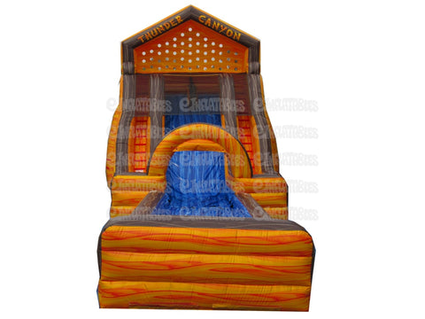 25'H Thunder Canyon with Landing by eInflatables