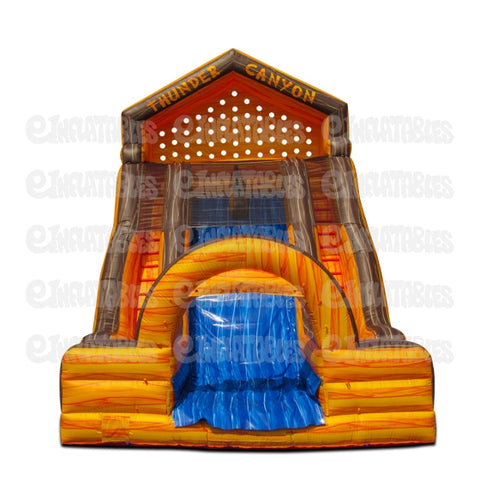 25'H Thunder Canyon Dry Slide by eInflatables