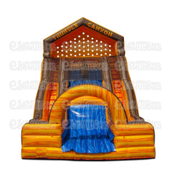 25'H Thunder Canyon Dry Slide by eInflatables