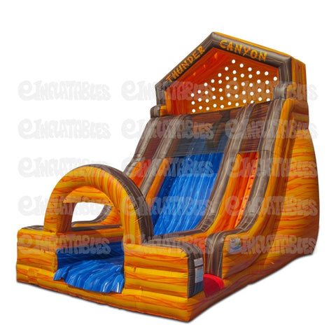 25'H Thunder Canyon Dry Slide by eInflatables