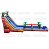 Image of 27'H Blazing Tropic 2 Lane Run N Splash Combo by eInflatables
