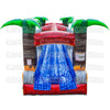Image of 10'H Blazing Tropic 2 Lane Run N Splash by eInflatables