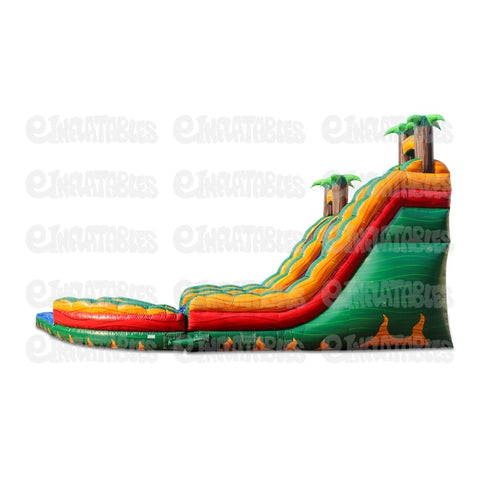 20'H Tropical Ice with Curved Pool by eInflatables