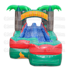 8'H Tropical Ice Run N Splash by eInflatables