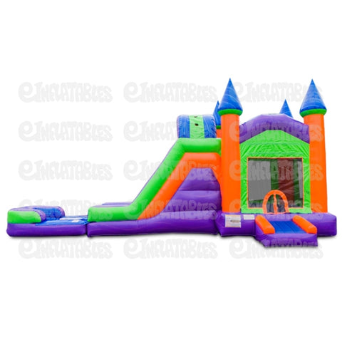 Rainbow Bounce N Dip Single lane w/ Pool