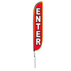 Image of Enter Feather Flag