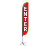 Image of Enter Feather Flag