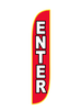 Image of Enter Feather Flag