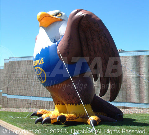 Inflatable Eagle Mascot by Cutting Edge
