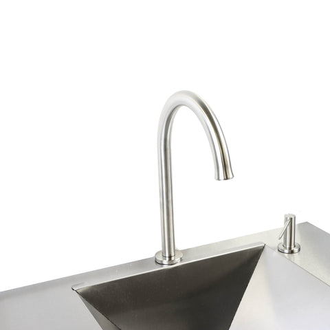 Paragon Econo-Sink, Portable Sink Touch-Less Hand-Washing Station - Stainless Steel
