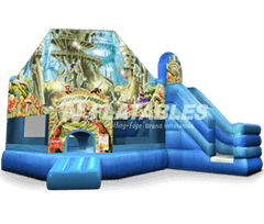 14'H Enchanted Forest Club/Slide Combo by Cutting Edge