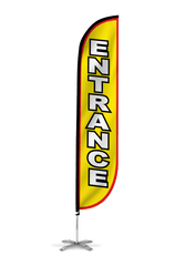 Entrance Feather Flag