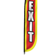 Exit Feather Flag Flags by Look Our
