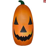 12' Gemmy Airblown Inflatable Extra Bright Halloween Traditional Jack O' Lantern