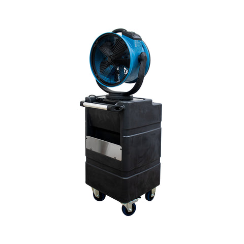 XPOWER FM-88WK2 Multi-purpose oscillating misting fan with Built-In water pump and WT-90 mobile water reservoir