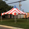 Image of High Peak Frame Tent 20'x20' (Stars & Stripes)