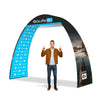 Image of FastZip™ Round Trade Show Archway