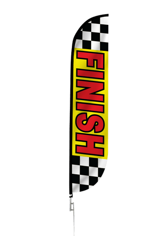 Finish Feather Flag