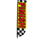 Finish Feather Flag Flags by Look Our