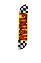 Finish Feather Flag Flags by Look Our