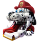 23'H Fire Dog Big Mouth by Cutting Edge