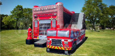 12'H Fire Station Combo by Cutting Edge