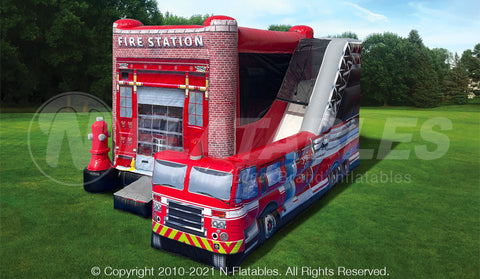 12'H Fire Station Combo by Cutting Edge