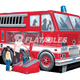 10'H Fire Truck Bouncer by Cutting Edge