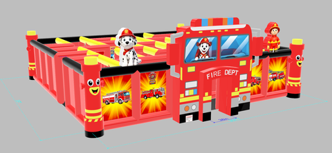 Fire Escape Maze | Commercial Inflatable Maze IG5467