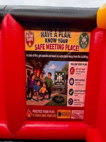 Fire Escape Maze | Commercial Inflatable Maze IG5467