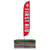Image of First Aid Feather Flag