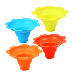 4 Ounce Flower Drip Trays Snow Cone Cups - Pack of 100
