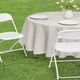 Plastic Folding Chair (WHITE)- AC9200