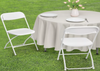Image of Plastic Folding Chair (WHITE)- AC9200
